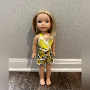 American girl wellie wisher for sale! (Camille)